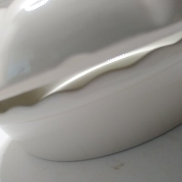 Covered Pie Dish, 11" Pumpkin Pie Ceramic Pie Holder from Over Some Chips - Picture 5 of 8